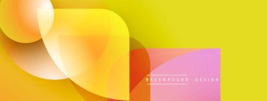 Soyut sarı arkaplan özellikleri üst üste biniyor. Gradyan renkler dinamik görsel efekt yaratır. Minimalist tasarım metin elementlerini içerir.