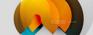 Soyut renkli çizgiler dinamik pankart yaratır. Turuncu, deniz mavisi, kahverengi renkler kusursuz bir şekilde harmanlanır. Arka planlar için modern tasarım ögesi.