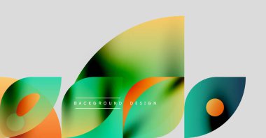 Soyut sıvı şekilleri kesişir. Canlı renkler harmanlanır, dinamik bileşim yaratır. Arka planlar için modern tasarım ögesi.