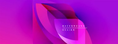 Soyut mor tasarım. Akışkan şekiller, dinamik görsel efekt oluşturur. Metin arka plan tasarımı okur. Modern, canlı kompozisyon.