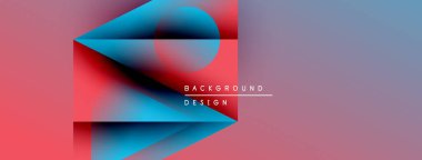 Soyut geometrik tasarım. Renkler karışıyor, dinamik görsel efekt yaratıyor. Metin arka plan tasarımı okur. Modern, minimalist estetik.