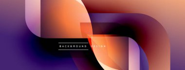 Soyut sıvı şekiller harmanlanarak canlı turuncu ve mor renkler yaratır. Arkaplan, pankart ve sunumlar için modern tasarım ögesi.
