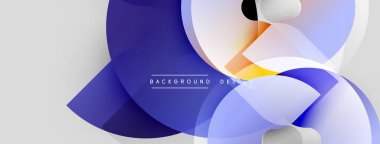 Soyut şekiller örtüşüyor, dinamik mavi, turuncu gradyanlar yaratıyor. Minimalist tasarım modern arka planlara, sunumlara uyuyor. Pürüzsüz geçişler görsel ahenk sunar.