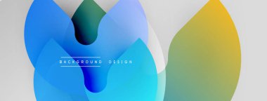 Soyut sıvı şekiller, canlı renklerin karışımı. Modern tasarım, pürüzsüz eğimler dinamik kompozisyon yaratır. Arkaplanda metin ögeleri.