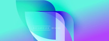 Soyut sıvı şekilleri harmanlanmış turkuaz, mavi, mor renkler. Gradyan arka plan modern görsel efekt yaratır. Metin arkaplan tasarımı okur.