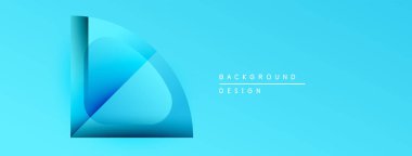 Soyut mavi tasarım. Pürüzsüz şekiller dinamik görsel efektler yaratır. Çeşitli projeler için modern arkaplan uygun. Temiz, basit estetik..