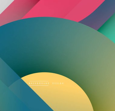 Soyut gradyanlar örtüşüyor ve pürüzsüz renk geçişleri yaratıyor. Modern tasarım sakin, enerjik ve dinamik hissettiriyor. Basit şekiller görsel ilgi sunar.