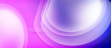 Soyut sıvı şekilleri, canlı pembeler, morlar dinamik bir zemin oluşturur. Modern tasarım elementleri enerji, akış, sofistike.