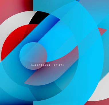 Soyut dairesel tasarım. Canlı renkler harmanlanarak, dinamik görsel efekt yaratır. Modern estetik, uygun arka planlar.
