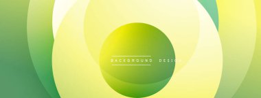 Soyut arkaplan özellikleri üst üste biniyor. Renkler yeşilden sarıya geçerek dinamik görsel efekt yaratır. Basit metin arkaplan tasarımı okur.