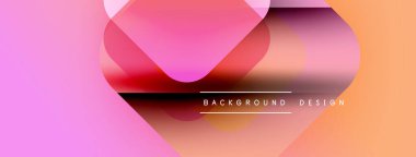 Soyut gradyanlar çakışıyor ve canlı bir görsel etki yaratıyor. Pembe, turuncu renkler kompozisyona hakim. Metin arkaplan tasarımı okur.