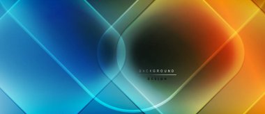 Soyut sıvı şekiller, canlı renklerin karışımı. Geometrik çizgiler modern tasarım yaratır. Arkaplan özellikleri metin arkaplanı, tasarım.