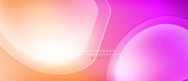 Soyut sıvı şekilleri turuncu ve pembe renkleri harmanlıyor. Pürüzsüz gradyanlar dinamik arka plan tasarımı yaratır. Modern, canlı estetik..