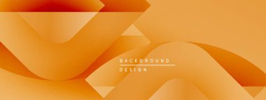 Soyut turuncu katmanlar dinamik arkaplan oluşturur. Pürüzsüz gradyanlar, akışkan şekiller modern tasarım, görsel enerji.