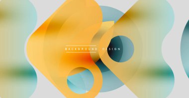Soyut sıvı şekiller, canlı renklerin karışımı. Modern tasarım, pürüzsüz eğimler dinamik kompozisyon yaratır. Minimalist estetik, temiz sunum.