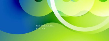 Soyut sıvı şekilleri canlı yeşillikleri, mavileri, sarıları harmanlıyor. Pürüzsüz gradyanlar dinamik, modern arka plan tasarımı yaratır. Minimalist estetik.