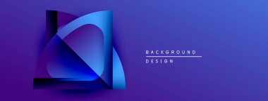 Soyut mavi şekiller örtüşüyor ve dinamik bir değişim etkisi yaratıyor. Arkaplanda metin arkaplanı ve tasarım var. Modern, minimalist estetik.