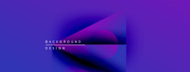 Soyut mor tasarım. Akışkan şekiller, dinamik görsel efekt oluşturur. Sunumlar ve grafikler için modern arkaplan uygun.