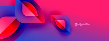 Soyut akışkan şekiller, canlı pembeler, maviler dinamik arkaplan oluşturur. Modern tasarım, pürüzsüz gradyanlar hareket, enerji.