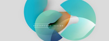 Soyut sıvı şekilleri örtüşür ve canlı renk değişimleri yaratır. Modern tasarım elementleri dinamik hareketi, pürüzsüz geçişleri önerir.