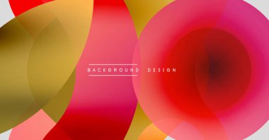 Soyut gradyanlar çakışıyor, dinamik görsel etki yaratıyor. Sıcak tonlar modern estetik sunarak kompozisyona hakim..