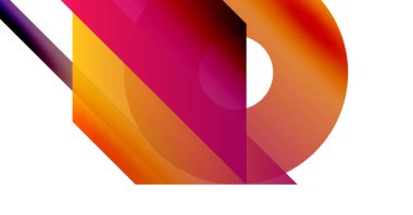 Soyut şekiller, canlı renklerin karışımı. Gradyan geçişler dinamik kompozisyon yaratır. Modern tasarım, görsel olarak çarpıcı..