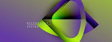 Soyut sıvı şekilleri, mor ve sarı renkleri harmanlıyor. Dinamik kompozisyon modern arkaplan tasarımı yaratır. Yumuşak gradyanlar görsel ilgi sunar.