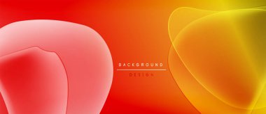 Soyut sıvı şekilleri, canlı gradyanlar. Kırmızı, turuncu, sarı renkler kusursuz bir şekilde harmanlanır. Minimalist tasarım, modern estetik. Projeler için arkaplan ögesi.