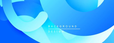 Soyut mavi tasarım akışkan şekiller, gradyanlar içerir. Modern estetik dijital arka planlar ve sunumlar için uygundur. Temiz, basit kompozisyon.