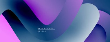 Soyut sıvı şekiller, canlı renklerin karışımı. Modern tasarım, pürüzsüz eğimler dinamik kompozisyon yaratır. Minimalist estetik, mükemmel arkaplan.