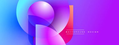Soyut enerjik gradyanlar dinamik şekiller oluşturur. Mor, mavi renkler kompozisyona hakim. Arka planlar için modern tasarım ögesi.