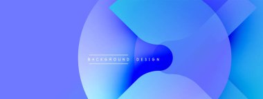 Soyut mavi gradyanlar çakışıyor, dinamik görsel etki yaratıyor. Metin, kompozisyon içerisindeki arkaplan tasarımını okur. Modern, temiz estetik.