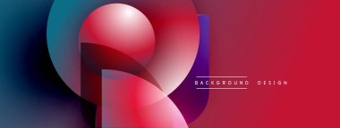 Soyut sıvı şekilleri canlı renkleri harmanlar. Kırmızı, mavi, mor renkler dinamik bileşim oluşturur. Arka planlar için modern tasarım ögesi.