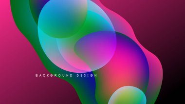 Soyut sıvı şekilleri canlı renkleri harmanlar. Dinamik kompozisyon modern arkaplan tasarımı yaratır. Yumuşak gradyanlar görsel ilgi sunar.