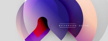 Soyut sıvı şekilleri örtüşür ve canlı renk değişimleri yaratır. Modern tasarım elementleri dinamik hareketi, pürüzsüz geçişleri önerir.