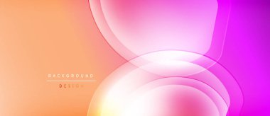 Soyut eğim arkaplanı. Yumuşak kıvrımlar, canlı renkler karışımı. Dijital projeler için modern tasarım öğesi. Minimalist estetik.