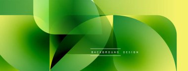 Soyut yeşil sarı eğimli şekiller kesişiyor. Modern tasarım akıcılığı, enerjiyi, tazeliği öneriyor. Dijital projeler için uygun arkaplan.