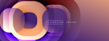 Soyut katmanlar dinamik görsel efekt yaratır. Renkler karışıyor, dairesel şekiller oluşturuyor. Arka planlar için modern tasarım ögesi.