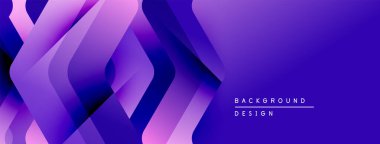 Soyut mor katmanlar dinamik görsel efekt yaratır. Modern tasarım arka planlar, sunumlar, markalaşma için uygun. Yumuşak eğimler, geometrik şekiller.