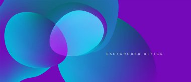 Soyut eğim arkaplanı. Mavi, mor renkler düzgün bir şekilde harmanlanır. Dijital projeler ve sunumlar için modern tasarım öğesi. Basit, canlı..