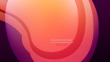 Abstract gradient background. Warm colors blend, creating smooth transitions. Modern design element for digital projects.