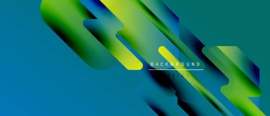 Soyut gradyanlar dinamik akış yaratır. Canlı maviler, yeşiller kusursuz bir şekilde harmanlanır. Modern tasarım enerjiyi ve hareketi çağrıştırıyor. Metin arkaplan tasarımı okur.