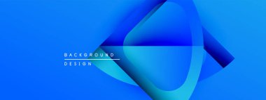 Soyut mavi tasarım akışkan şekiller, gradyanlar içerir. Modern arkaplan sunumlar için ideal, dijital sanat. Temiz, canlı estetik..