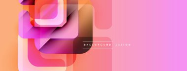 Soyut geometrik şekiller, canlı renkler, değişken arkaplan. Modern tasarım elementleri dinamik görsel bileşim oluşturur.