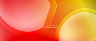 Soyut sıvı şekilleri, canlı gradyanlar. Kırmızı, turuncu, sarı renkler düzgün bir şekilde harmanlanır. Arkaplan ve sunumlar için modern tasarım ögesi.