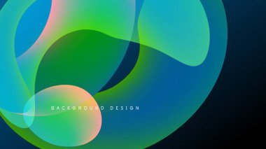 Soyut sıvı şekilleri canlı renkleri harmanlar. Gradyan geçişler dinamik görsel efekt yaratır. Arka planlar için modern tasarım ögesi.