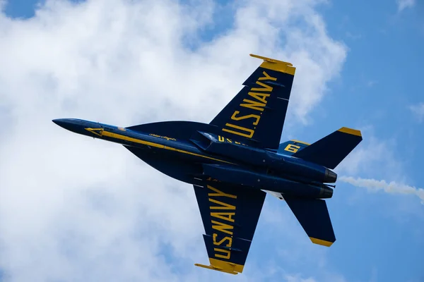 Montgomery Usa June 2023 Navy 18Es Blue Angels Squadron Performance Stock Picture