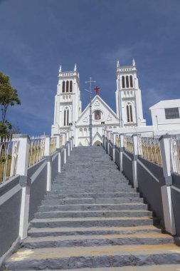 Ooty, Hindistan 'daki Sacred Heart Katedrali' nin dışı.