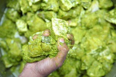 Hindistan 'da tavada kızartılmış çiğ balık