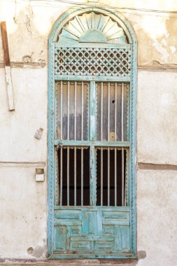 Suudi Arabistan 'ın Jeddah şehrinde tarihi Jeddah olarak bilinir. UNESCO 'nun dünya mirası tarihi köyü Al Balad' daki antik bina.